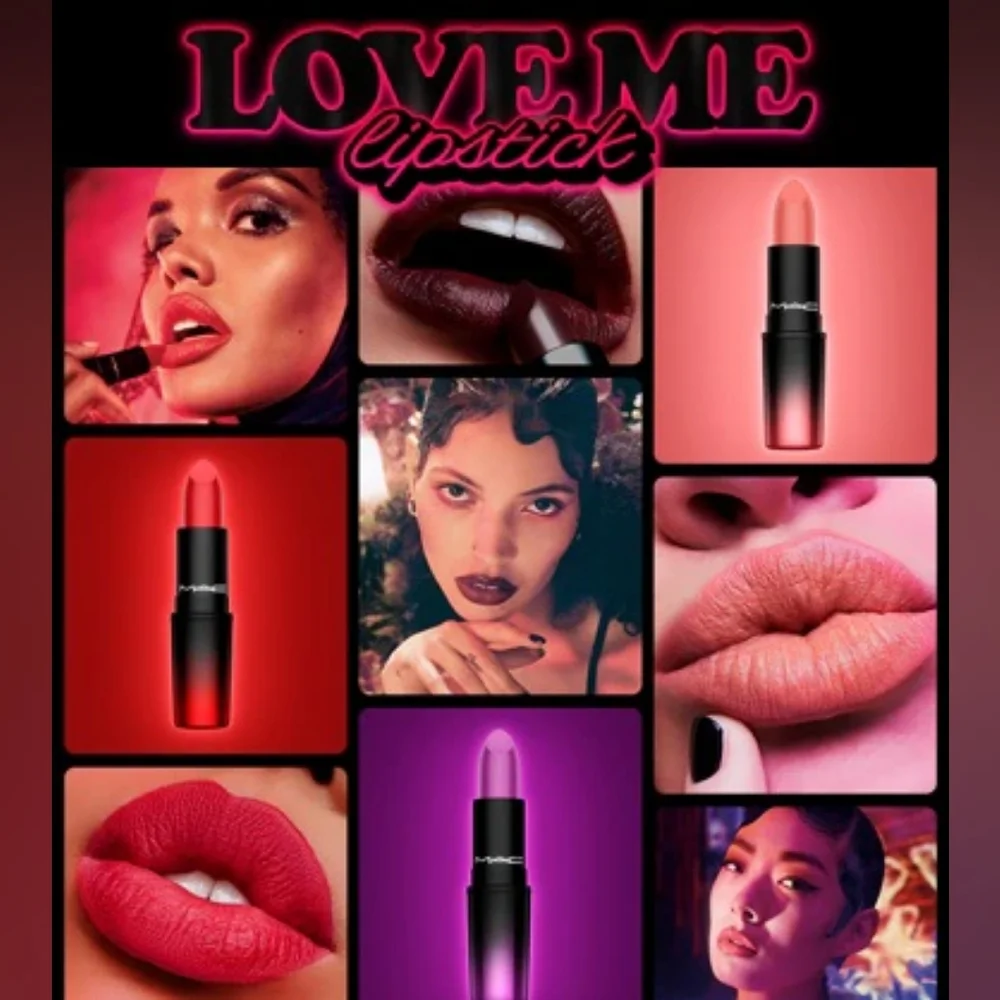 Give Me Fever Mac Cosmetics Love Me Lipstick Brand New in Box Authentic Full Sz